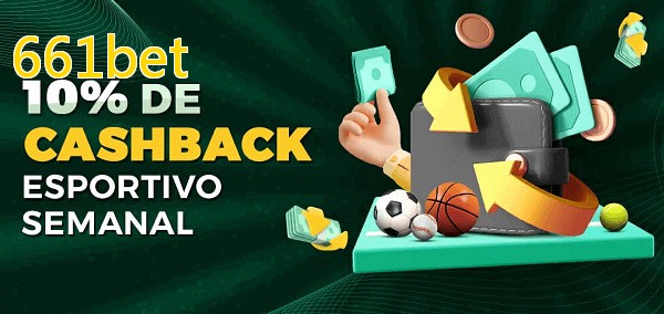 10% de bônus de cashback na 661bet